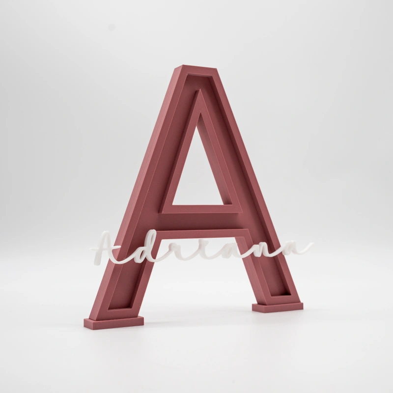 Letra personalizada Fresa