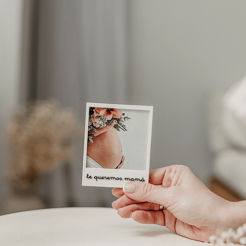 Marco Polaroid Imantado "Te quiero mamÃ¡"